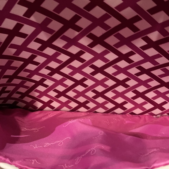 VERA BRADLEY NEW LAPTOP CASE IN HOT PINK BASKET PT - Picture 6 of 7